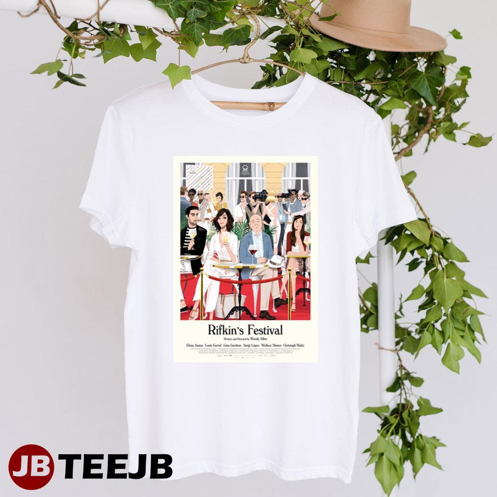 Rifkins Festival Woody Allen Gina Gershon Movie TeeJB Unisex T-Shirt