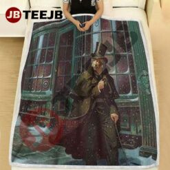 Road Scrooge A Christmas Carol Blanket