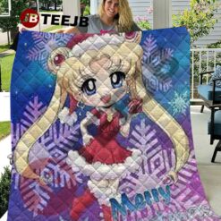 Sailor Moon Christmas 01 Quilt