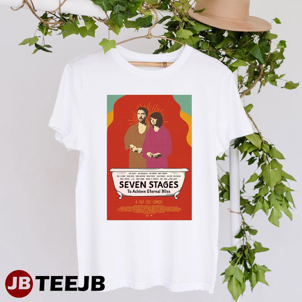 Seven Stages To Achieve Eternal Bliss Kate Micucci Sam Huntington Movie TeeJB Unisex T-Shirt