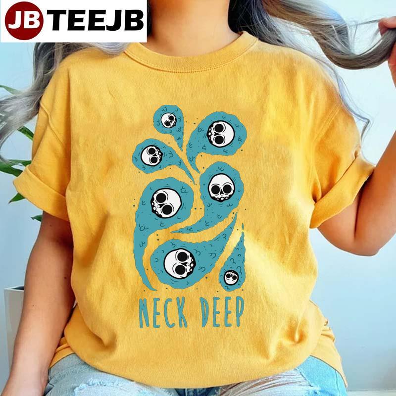 Skull Neck Deep Logo TeeJB Unisex T-Shirt