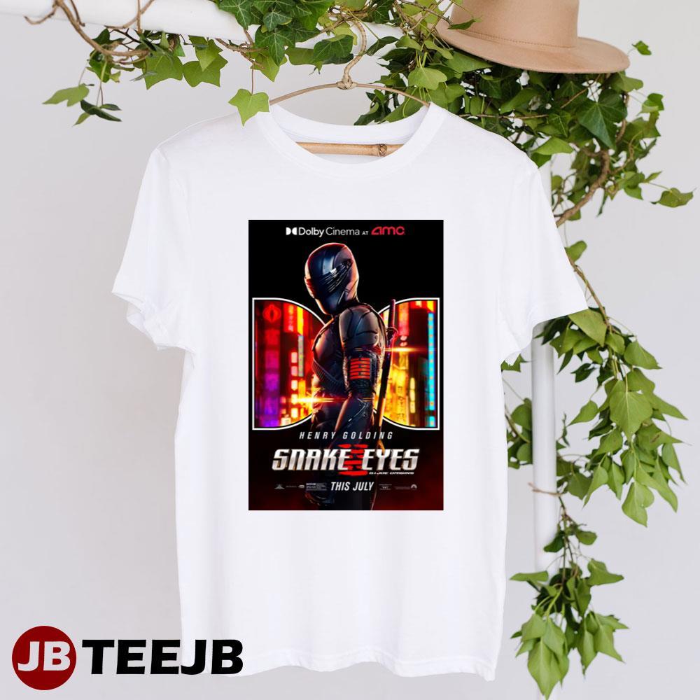 Snake Eyes Gi Joe Origins Henry Golding Imax Design TeeJB Unisex T-Shirt