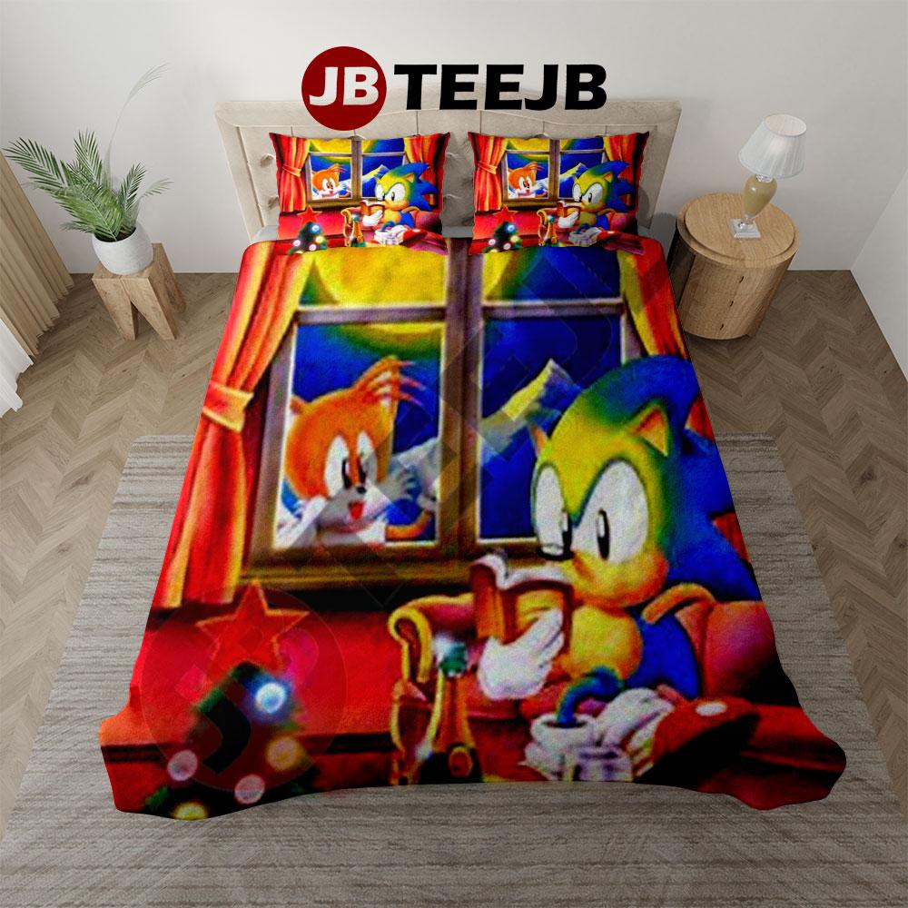 Sonic The Hedgehog Christmas 03 Bedding Set