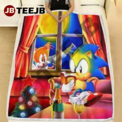 Sonic The Hedgehog Christmas 03 Blanket