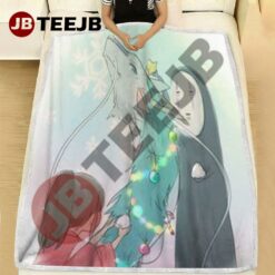 Spirited Away Ghibli Studio Christmas 17 Blanket