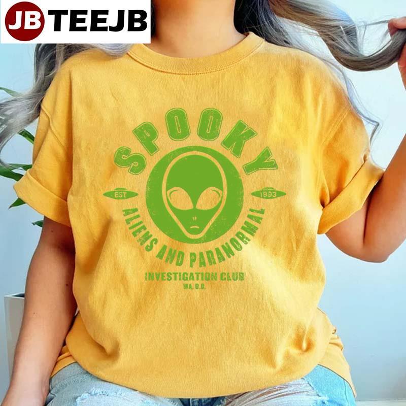 Spooky Aliens And Paranrmal X- Files TeeJB Unisex T-Shirt