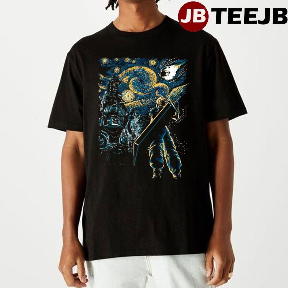 Starry Final Fantasy Vii Remake TeeJB Unisex T-Shirt