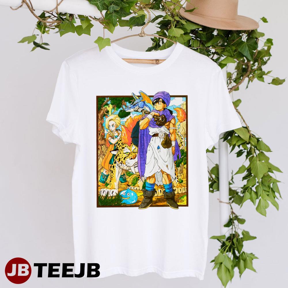 Super Famicom Cover Art Active Dragon Quest TeeJB Unisex T-Shirt