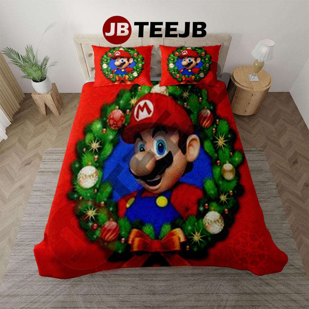 Super Mario Christmas 02 Bedding Set