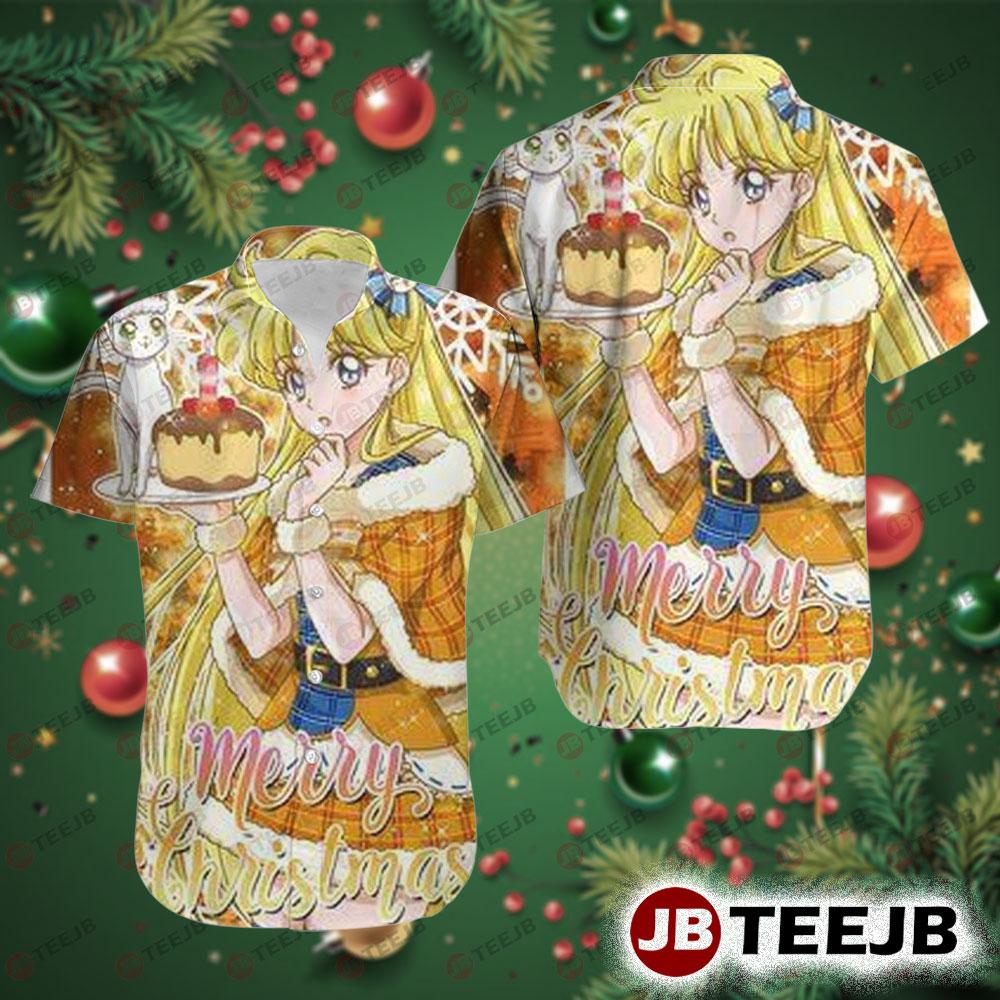 Sweet Sailor Moon Sexy Big Boob Hentai Christmas 3 Hawaii Shirt