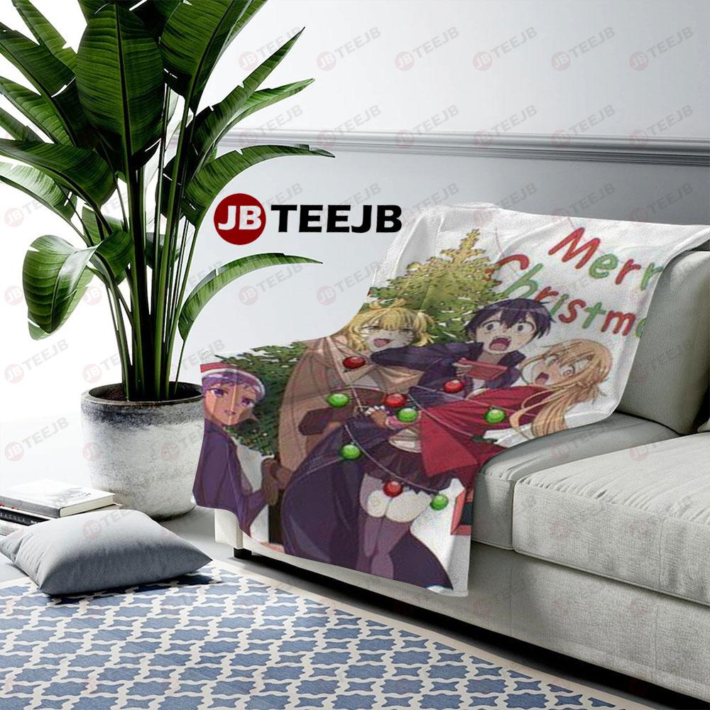 Sweet Sword Art Online Anime Christmas 07 US Cozy Blanket