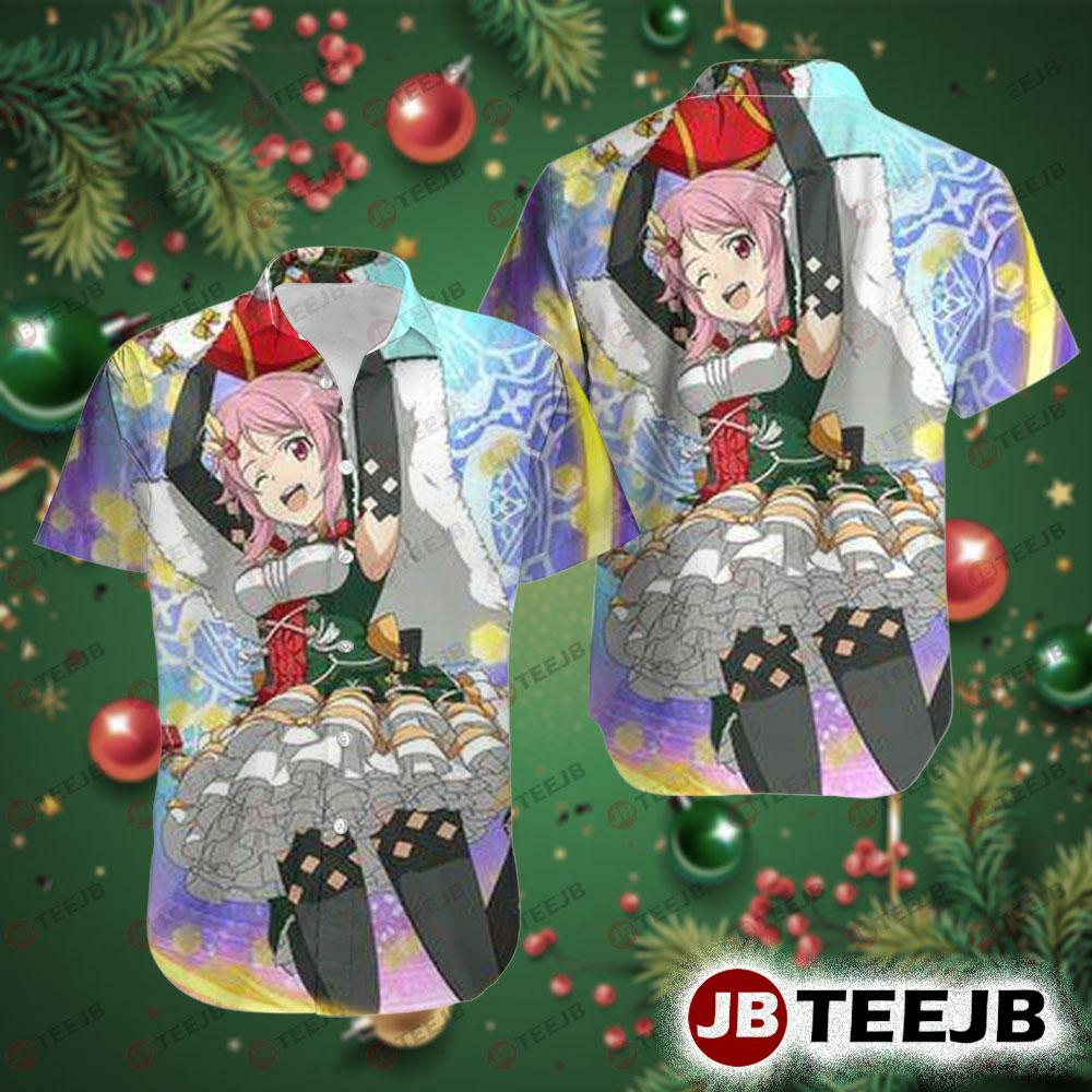 Sweet Sword Art Online Anime Sexy Big Boob Hentai Christmas 21 Hawaii Shirt