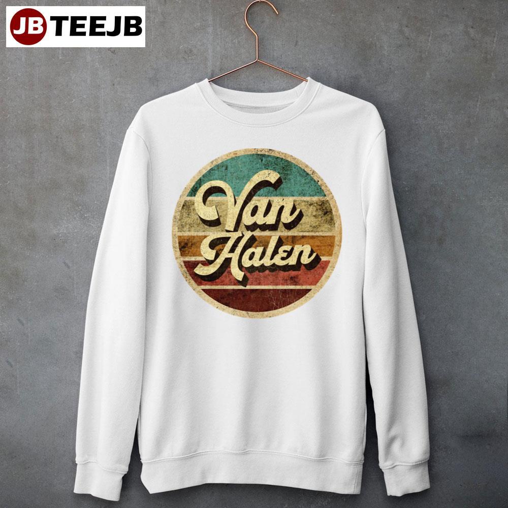 Tanatoraja Style Circle Retro Van Halen TeeJB Unisex T-Shirt