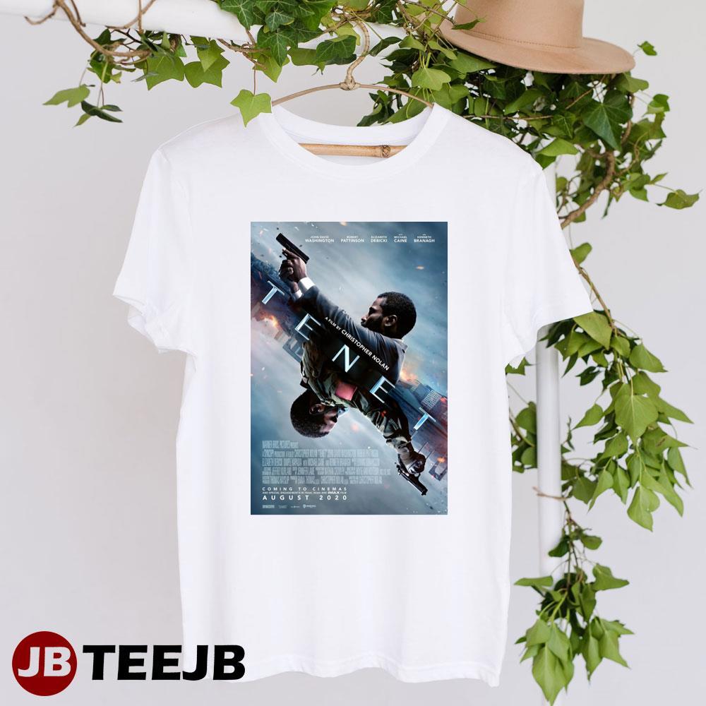 Tenet John David Washington Christopher Nolan Film Art TeeJB Unisex T-Shirt