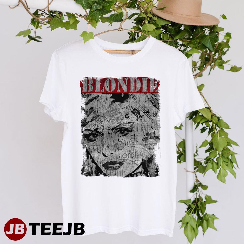 Texture Art Blondie Band TeeJB Unisex T-Shirt