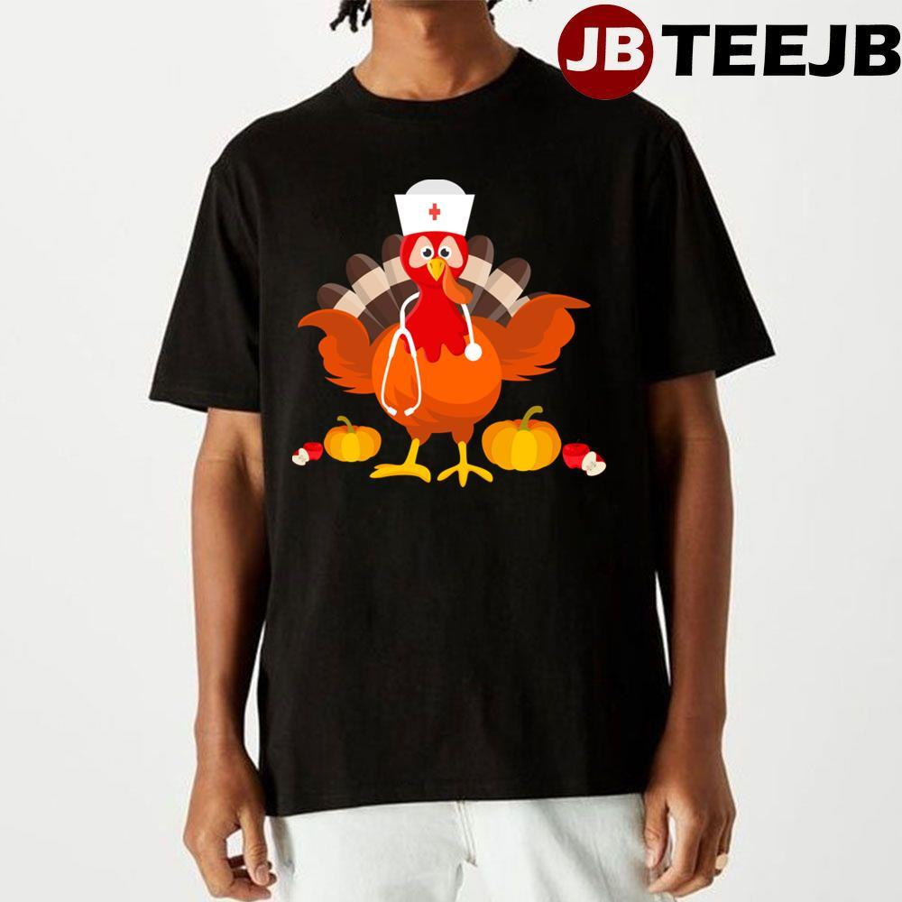 Thanksgiving Scrubs Turkey TeeJB Unisex T-Shirt