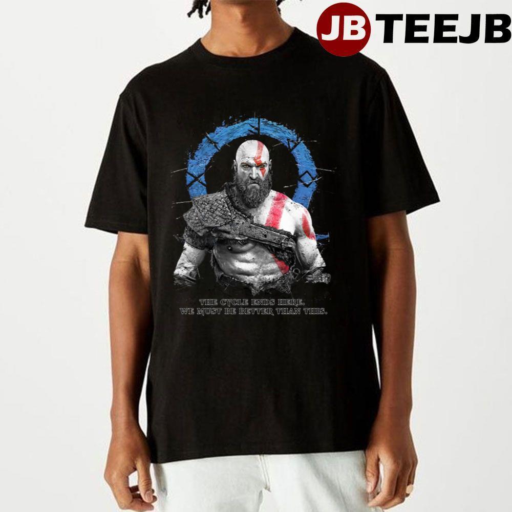 The Cycle Ends Here God Of War Ragnarok TeeJB Unisex T-Shirt