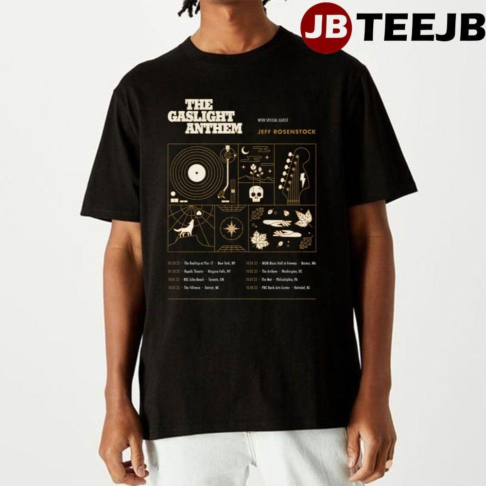 The Gaslight Anthem With Jeff Rosenstock 2022 TeeJB Unisex T-Shirt