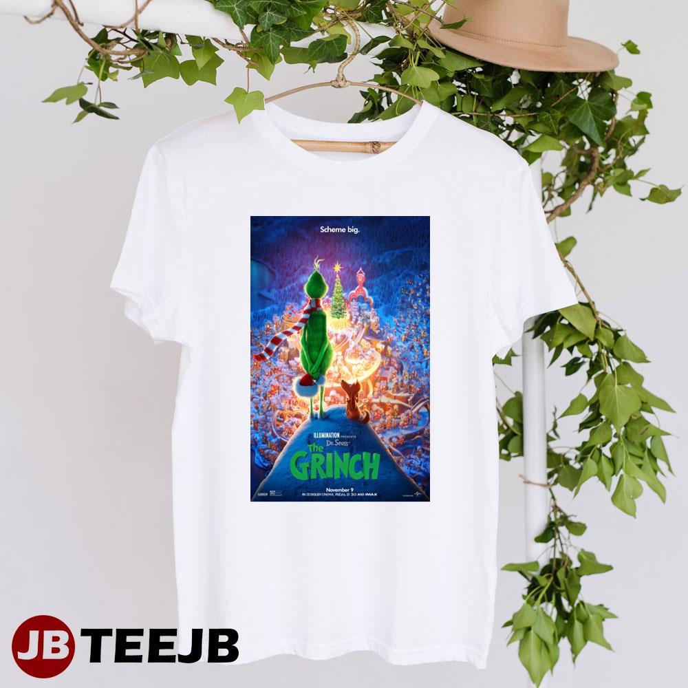 The Grinch Benedict Cumberbatch Dr Seuss Movie TeeJB Unisex T-Shirt