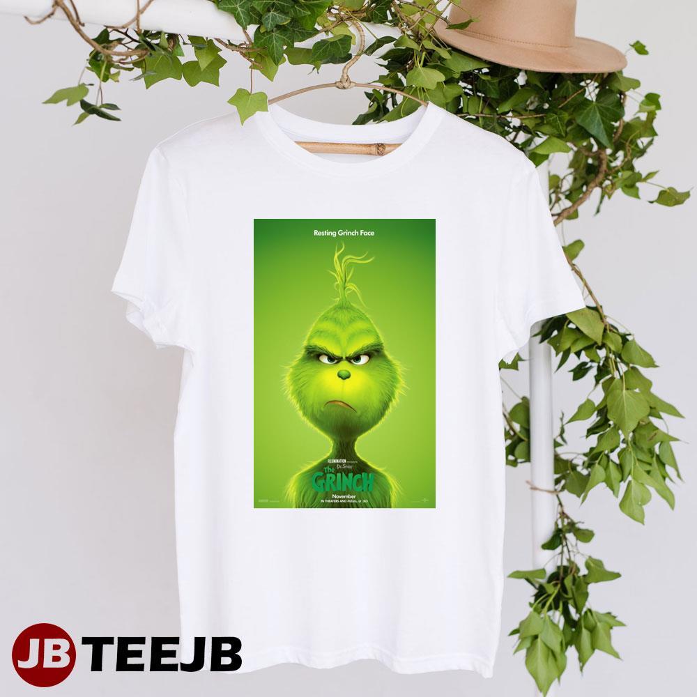 The Grinch Benedict Cumberbatch Dr Seuss MovieArt TeeJB Unisex T-Shirt