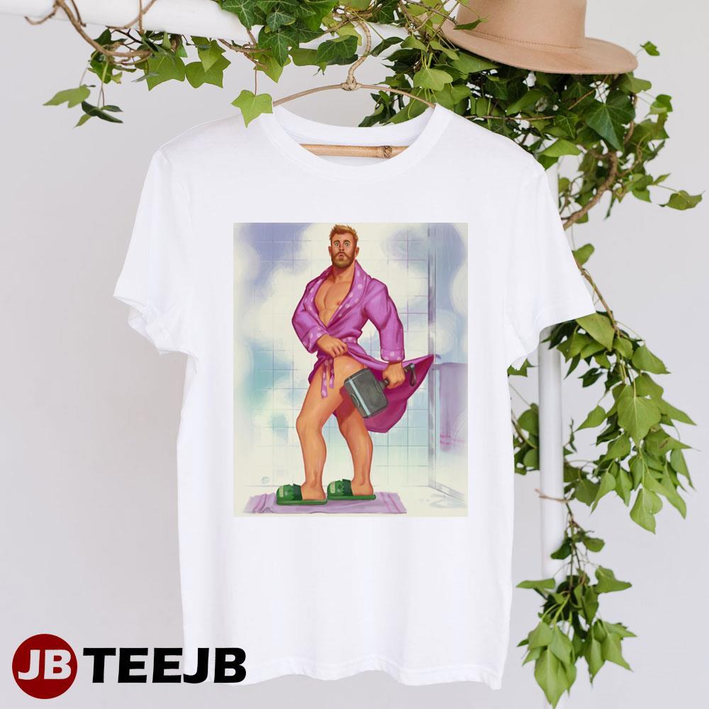 Thor In Bathroom TeeJB Unisex T-Shirt