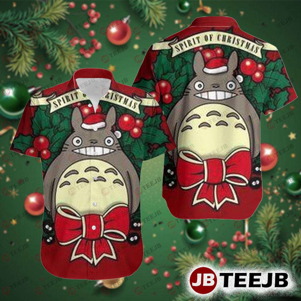 Totoro Ghibli Studio Christmas 02 Hawaii Shirt