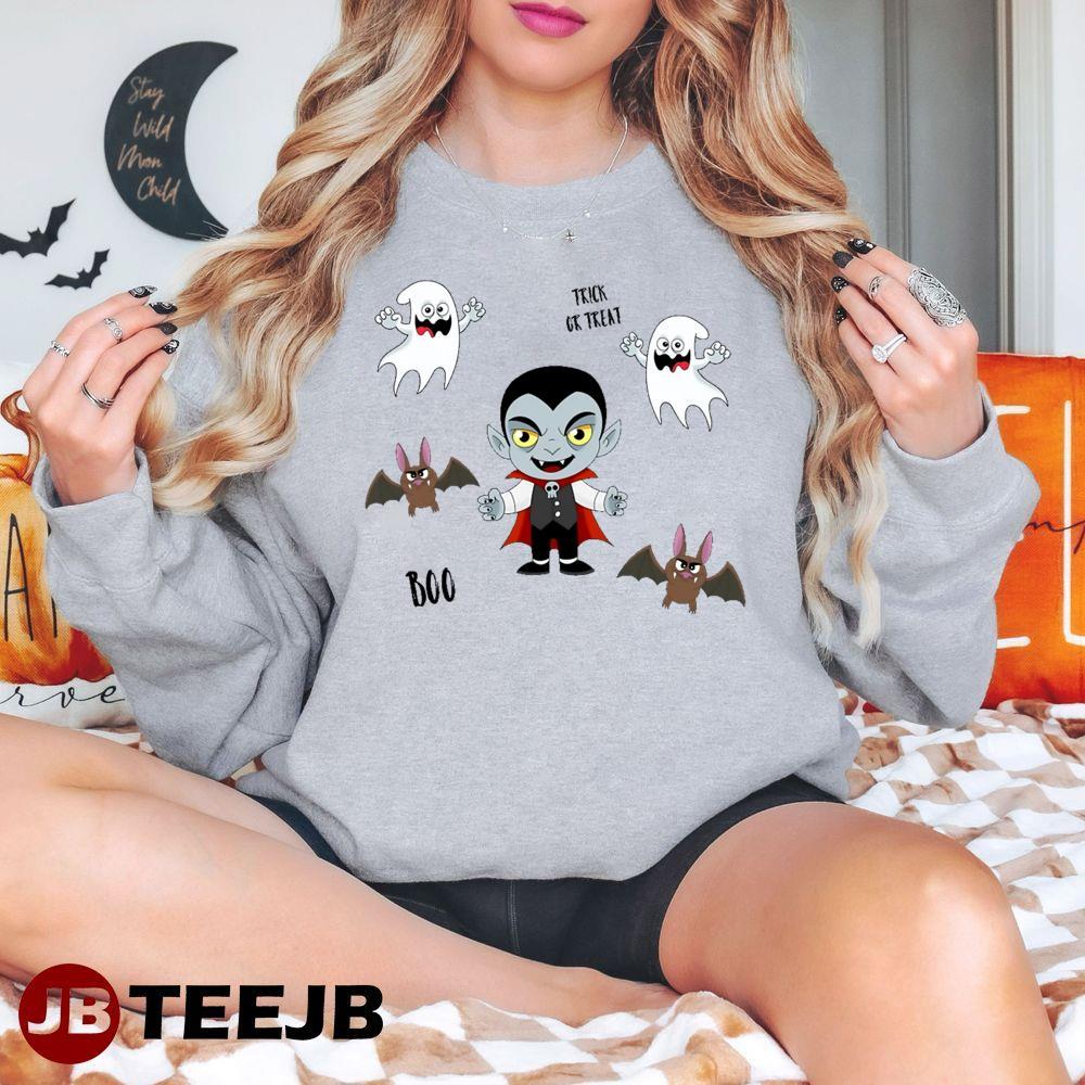 Trick Or Treat Dracula Halloween TeeJB Unisex T-Shirt