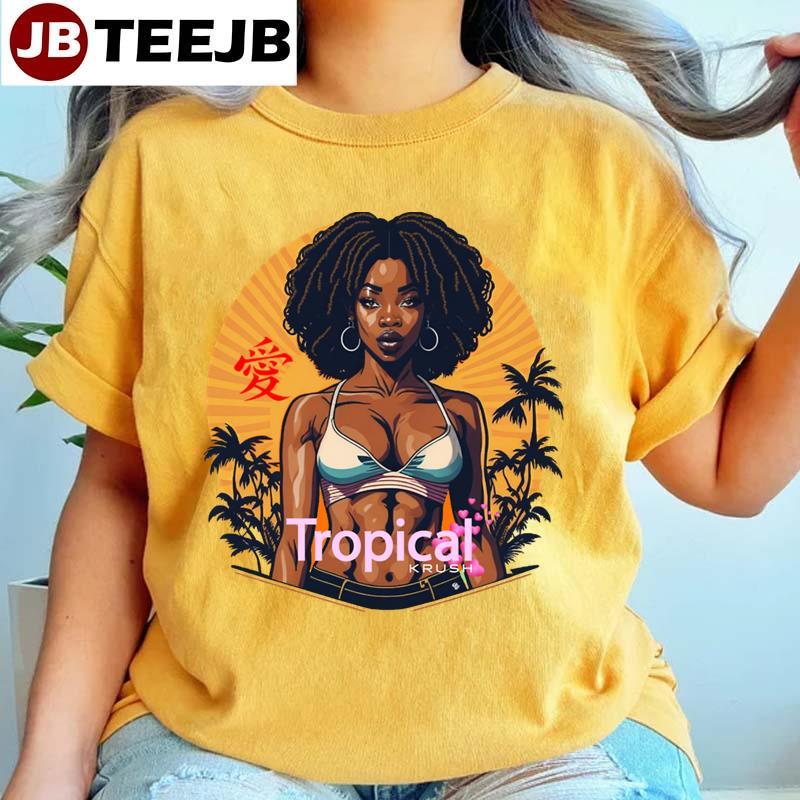 Tropical Beauty Girl TeeJB Unisex T-Shirt