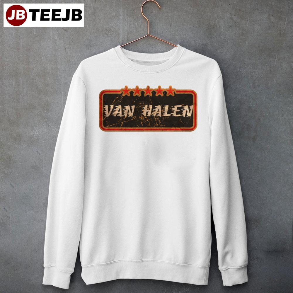 Vintage Art Five Star Van Halen TeeJB Unisex T-Shirt