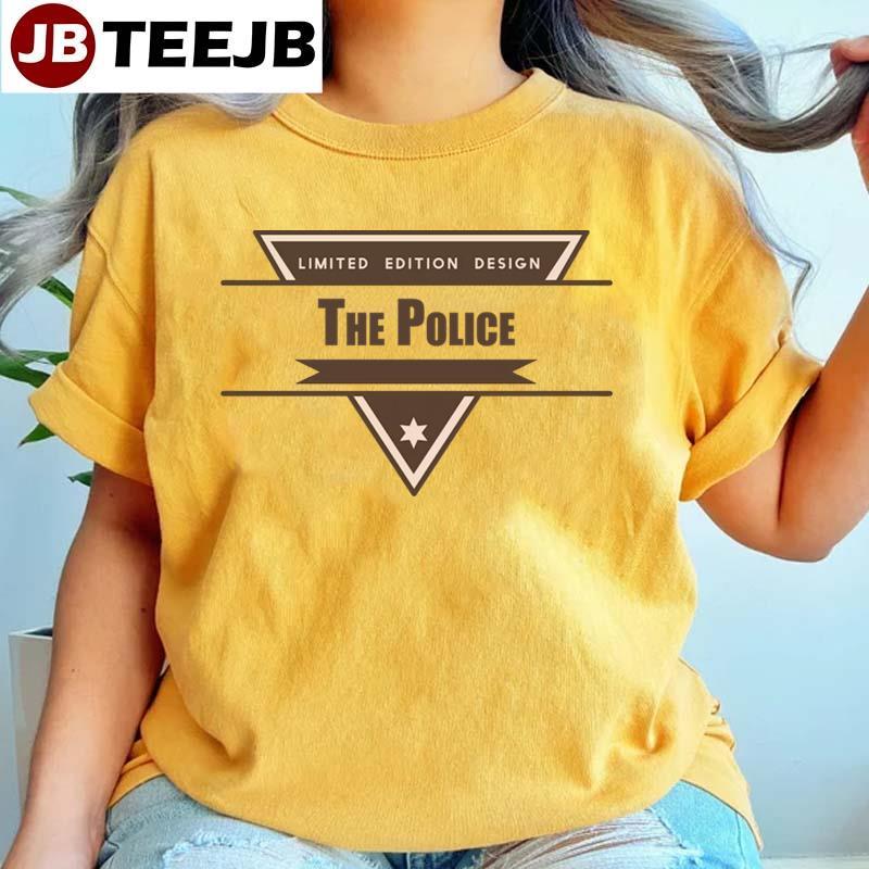 Vintage Art Limited Edition Design The Police TeeJB Unisex T-Shirt