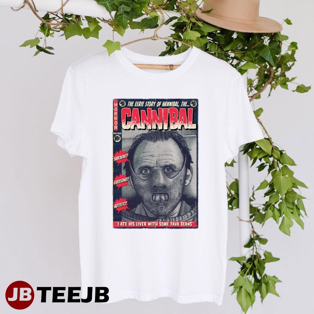 Vintage Silence Of The Lambs Hannibal Lecter Halloween TeeJB Unisex T-Shirt