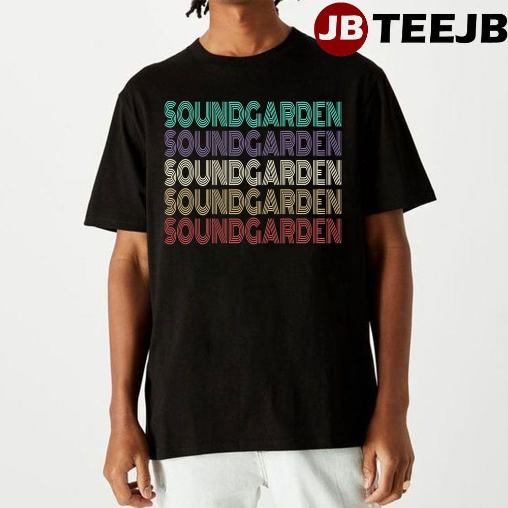 Vintage Soundgarden Typography TeeJB Unisex T-Shirt