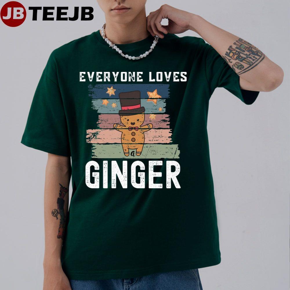 Vintage Sunset A Gingerbread Christmas TeeJB Unisex T-Shirt