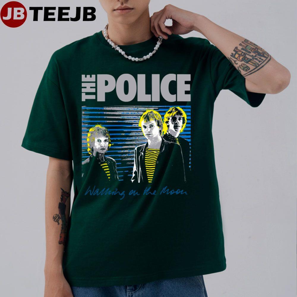 Walking On The Moon The Police Band TeeJB Unisex T-Shirt