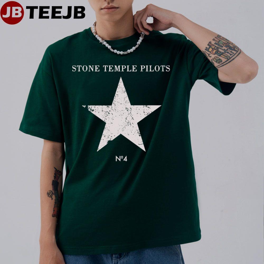 White Art Star Stone Temple Pilots TeeJB Unisex T-Shirt
