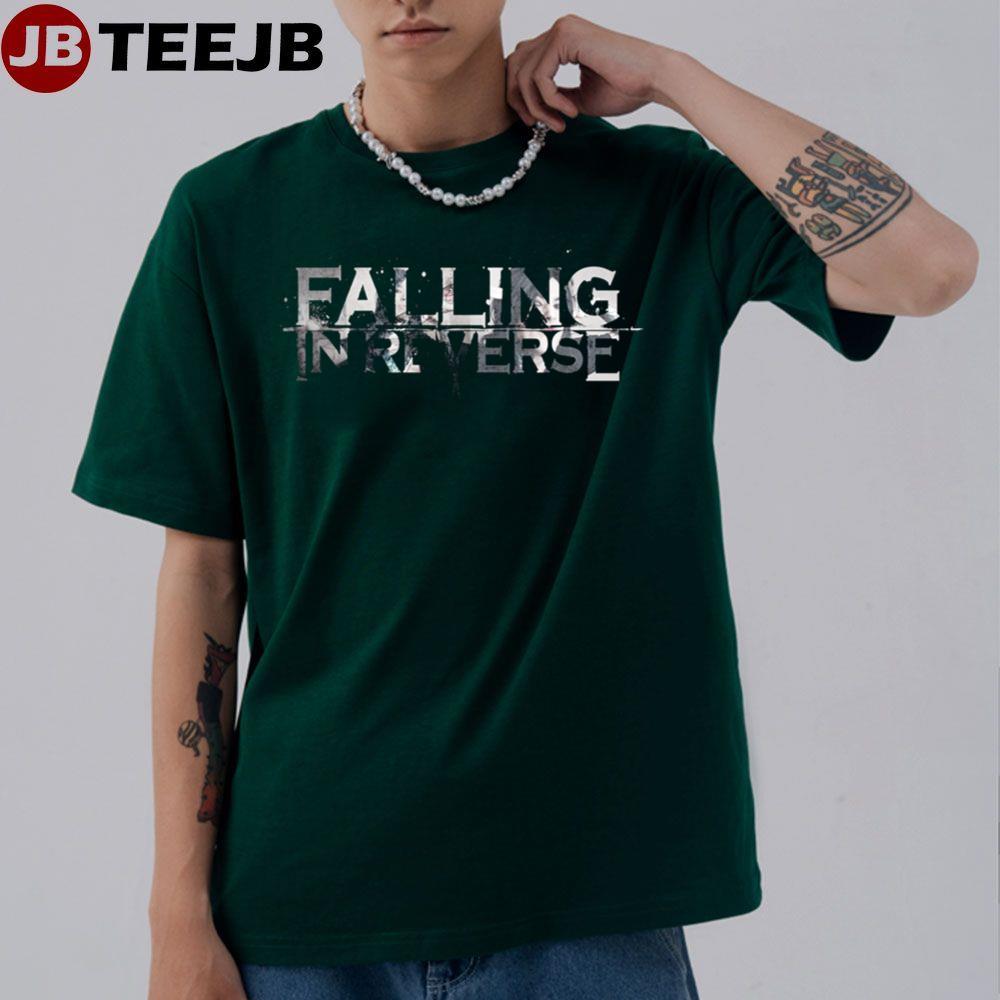 White Black Logo Text Falling In Reverse TeeJB Unisex T-Shirt