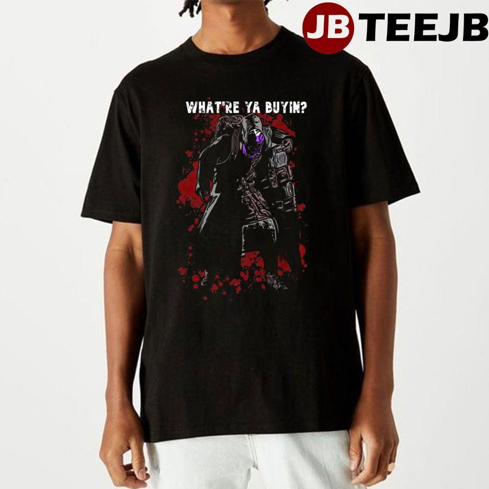 White Red Art Merchant Resident Evil TeeJB Unisex T-Shirt