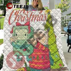 Adventure Time Christmas 02 Quilt