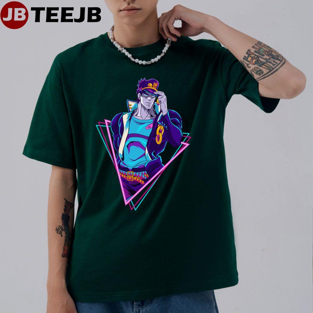 Anime Jotaro Kujo Jojo’s Bizarre Adventure Manga TeeJB Unisex T-Shirt