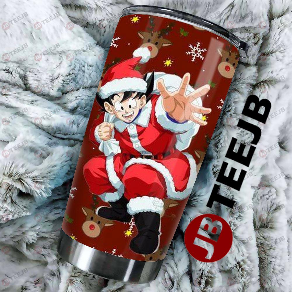 Art Dragon Ball Manga Christmas 06 Tumbler