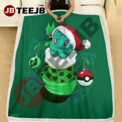 Art Pokémon Christmas 09 Blanket