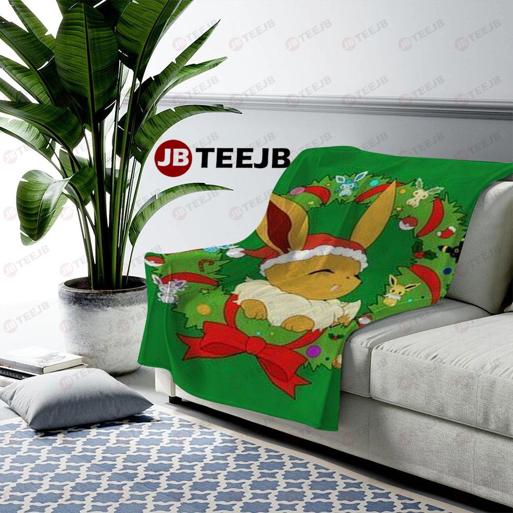 Art Pokémon Christmas 13 US Cozy Blanket