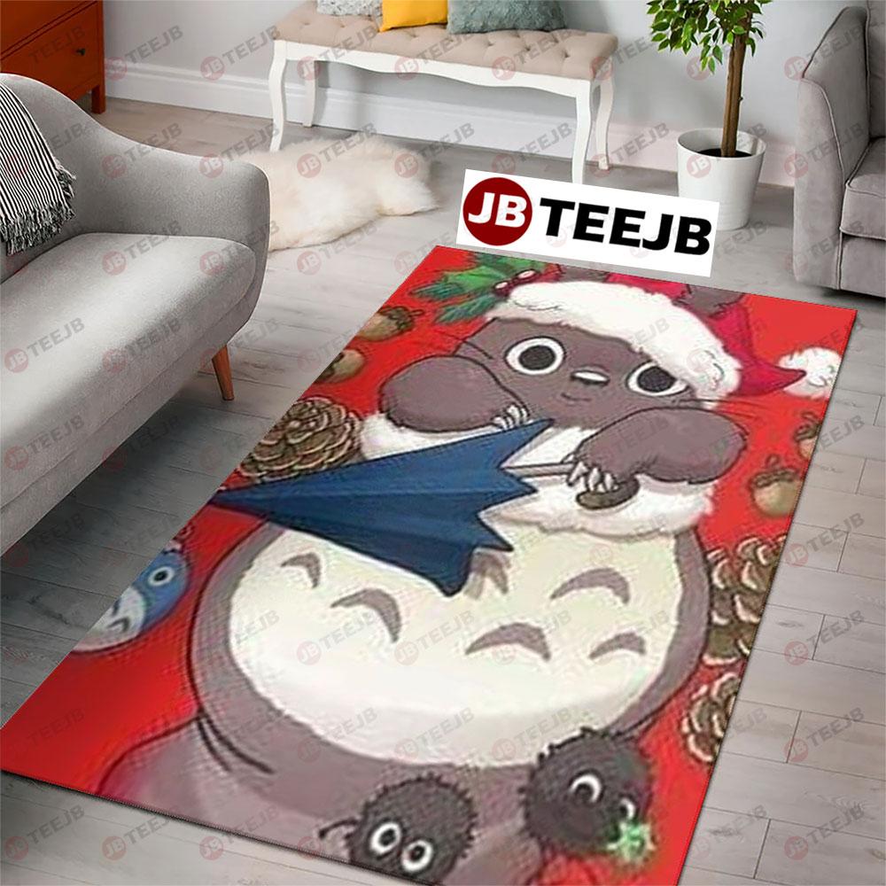 Art Totoro Ghibli Studio Christmas 13 Rug