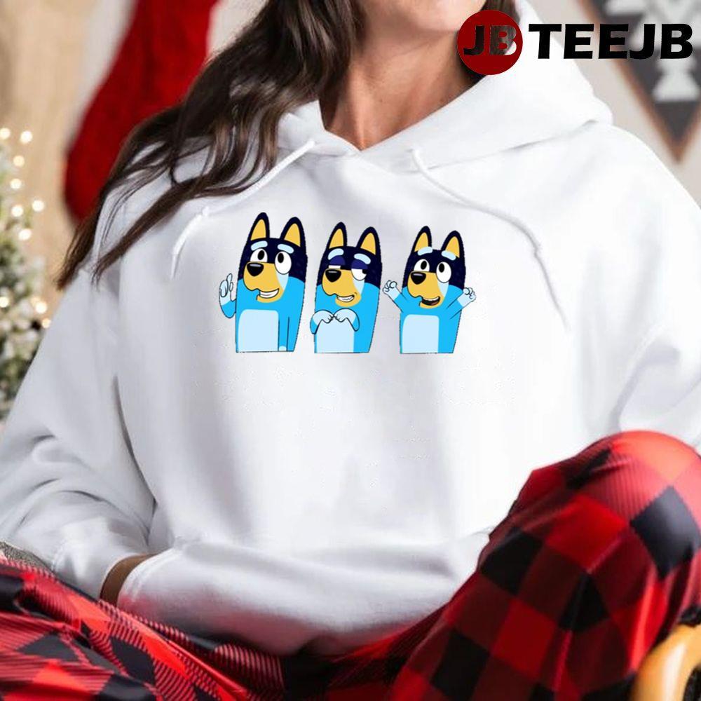 Bandit Heeler Bluey TeeJB Unisex Hoodie