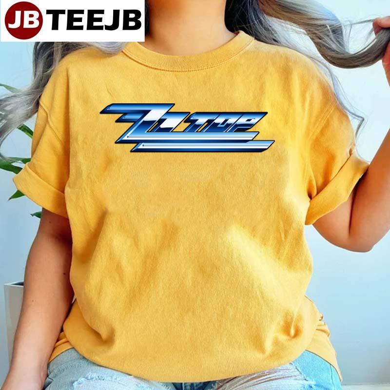 Blue Logo Zz Top TeeJB Unisex T-Shirt