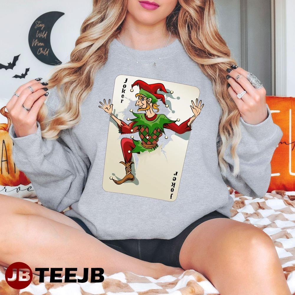 Card Halloween Joker TeeJB Unisex Sweatshirt