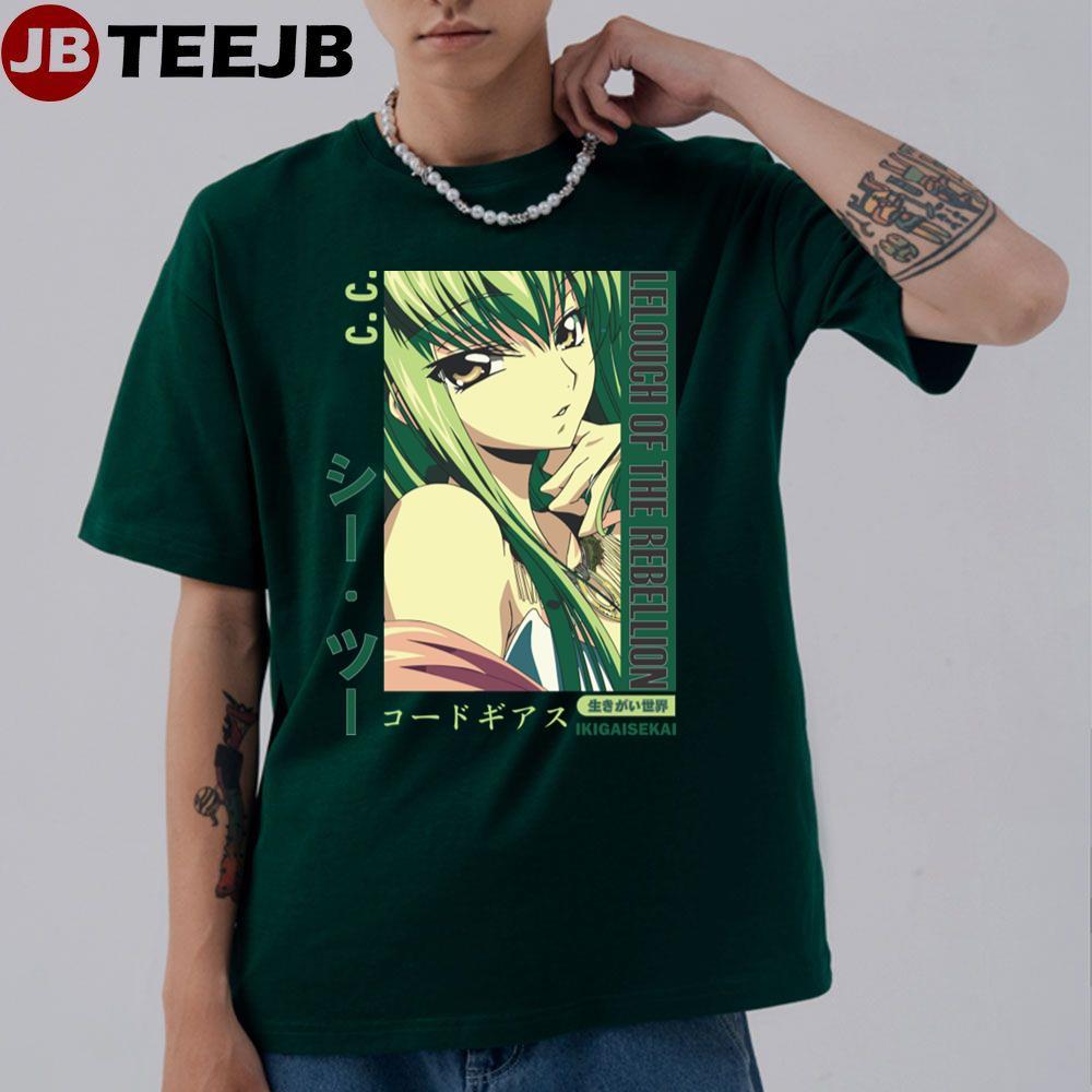 Cc Immortal Witch Code Geass Anime Manga TeeJB Unisex T-Shirt