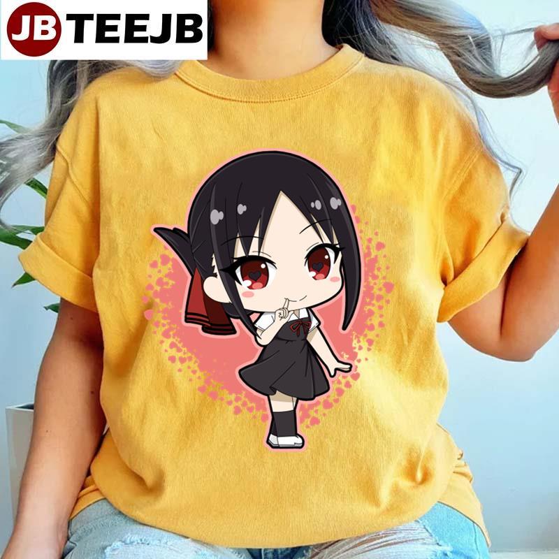 Chibib Heart Kaguya Sama Love Is War Anime Manga TeeJB Unisex T-Shirt