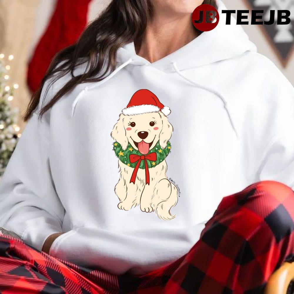 Christmas Puppy Dog Lover TeeJB Unisex Hoodie