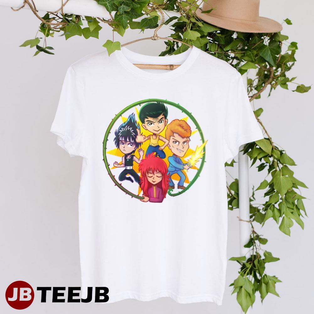 Circle Team Yu Yu Hakusho Anime TeeJB Unisex T-Shirt